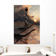 Group Plesiosaurs Resting Sandbank Wall Decal