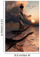 Group Plesiosaurs Resting Sandbank Wall Decal