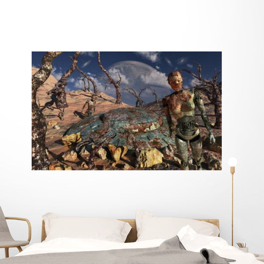 Robotic Exploration Team and Wall Decal