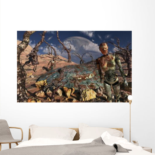 Robotic Exploration Team and Wall Decal