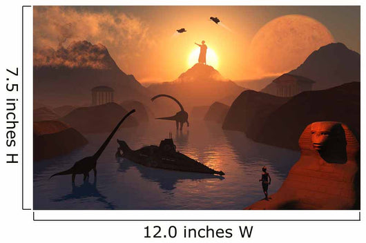 Fabled City Atlantis Set Wall Decal
