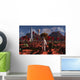 Alien Being Watches Human Wall Decal