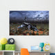 Astronaut Surveys Desert like Wall Decal