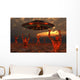 Men Born Molton Lava Wall Decal