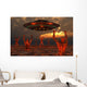 Men Born Molton Lava Wall Decal