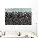 Large Gathering Robots about Wall Decal