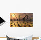 Herd Omeisaurus Dinosaurs Grazing Wall Decal