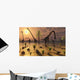 Herd Omeisaurus Dinosaurs Grazing Wall Decal