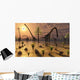 Herd Omeisaurus Dinosaurs Grazing Wall Decal