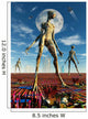 Alien Reptoid Beings Wearing Wall Decal