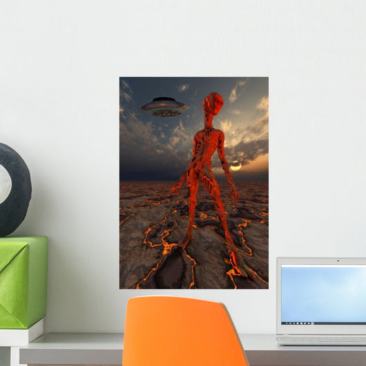 Alien World Where Its Wall Decal