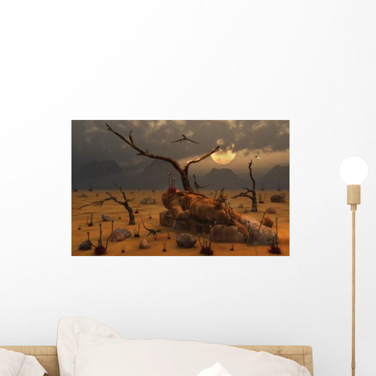 Unknown Astronaut Lies Dead Wall Decal
