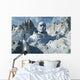 Lone Astronaut Stares Statue Wall Decal