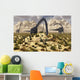 Dinosaur Discovers Buried Ufo Wall Decal