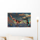 Sci-fi Scene Allosaurus and Wall Decal