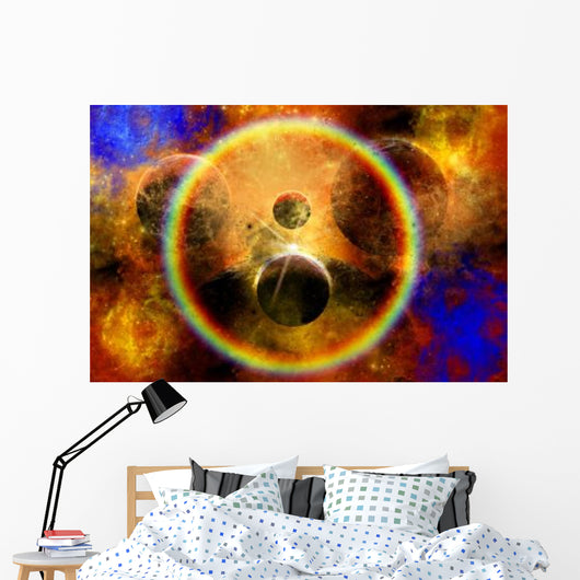 Creation New Star Systems Wall Decal