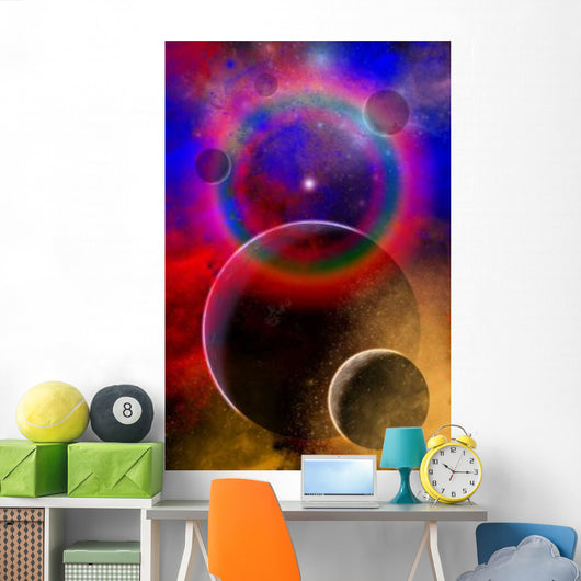 New Planets and Solar Wall Decal