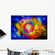 Vast Gaseous Nebula Illuminated Wall Decal