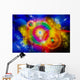 Vast Gaseous Nebula Illuminated Wall Decal