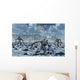 Robots Gathering Rich Mineral Wall Decal
