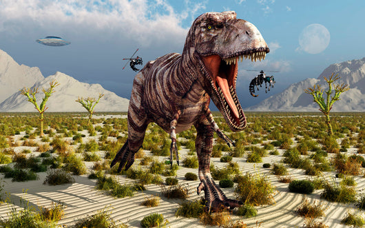 Insectoid Drones Attack Frustrated Wall Decal