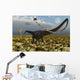 Insectoid Drones Attack Diplodocus Wall Decal