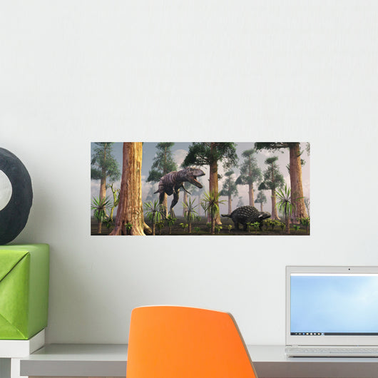 Tyrannosaurus Rex Tracking down Wall Decal