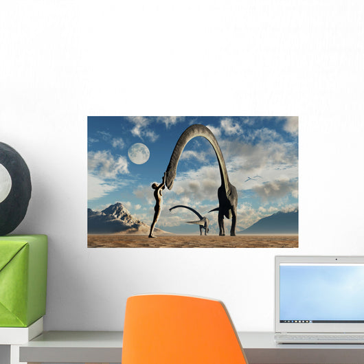 First Man Adam Greeting Wall Decal