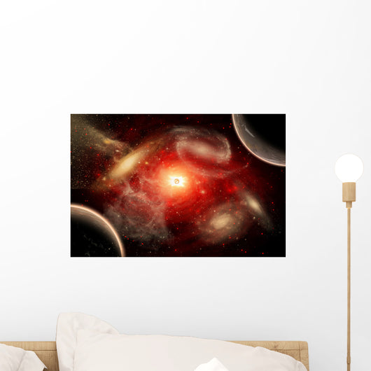 Conceptual Part Our Vast Wall Decal