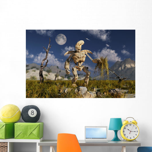Advanced Robot Exploration Mission Wall Decal