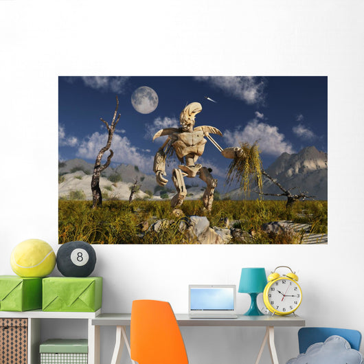 Advanced Robot Exploration Mission Wall Decal