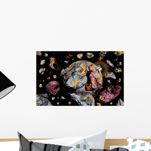 Creation New Planet as Wall Decal