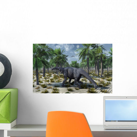 Lone Camarasaurus Sauropod Dinosaur Wall Decal
