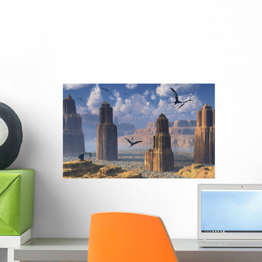 Quetzalcoatlus Dwelling Place Wall Decal