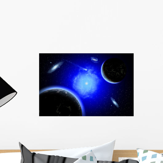Young Star System Located Wall Decal
