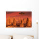 Members Planets Advanced Civilization Horizontal Wall Decal