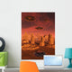 Members Planets Advanced Civilization Vertical Wall Decal