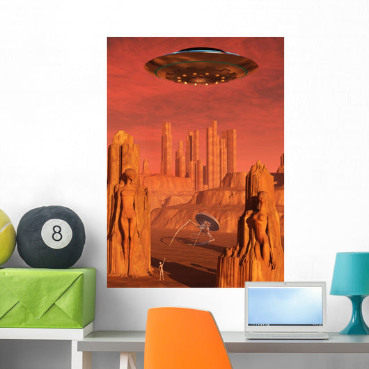 Members Planets Advanced Civilization Wall Decal