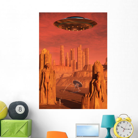 Members Planets Advanced Civilization Wall Decal