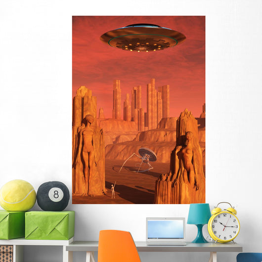 Members Planets Advanced Civilization Wall Decal