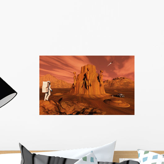 Team Explorers from Earth Wall Decal