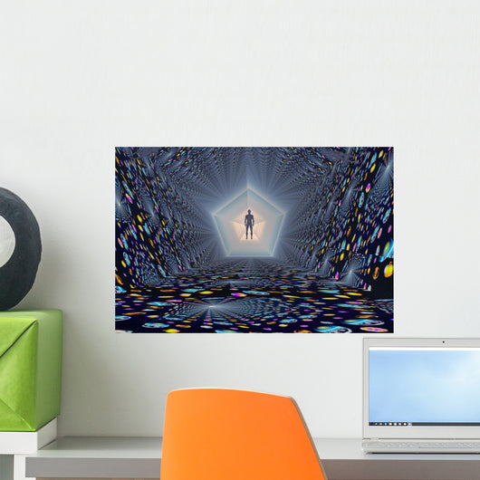 3D Concept How Mankind Wall Decal