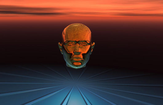 Central Computer Brain Interlinked Wall Decal