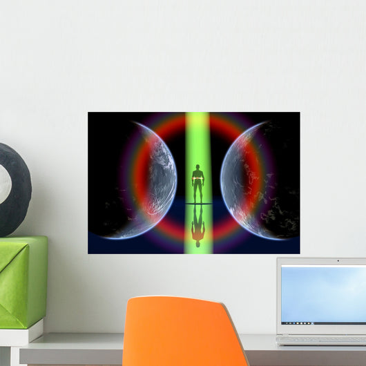 Mankinds Continued Progress Science Planets Wall Decal