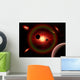 Wandering Comet Passing through Star System Wall Decal