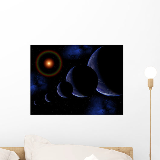 Time Lapse Conceptual Image Wall Decal