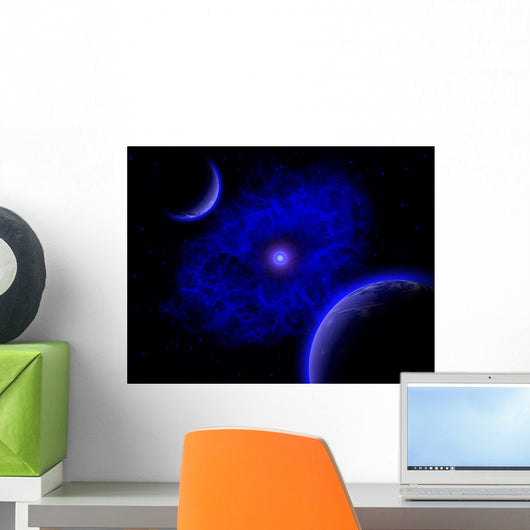 Eye Nebula Star Center Dark Wall Decal