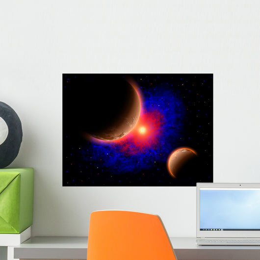 Eye Nebula Star Center Wall Decal