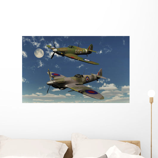 Royal Air Force Supermarine Pair Wall Decal