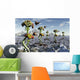 Futuristic Alien Plant Harvest Wall Decal